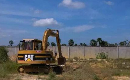 劉潭服裝柬埔寨加工廠生產(chǎn)基地二次動工