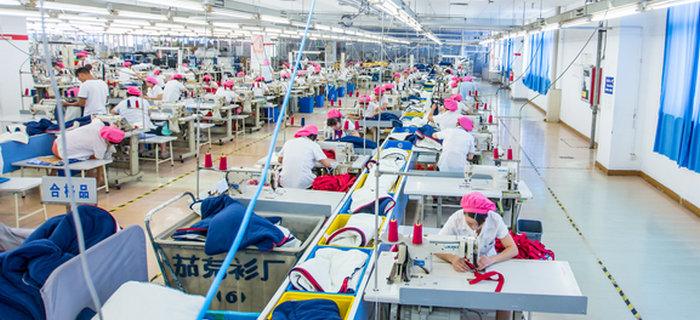 服裝加工廠流水線的改善之道