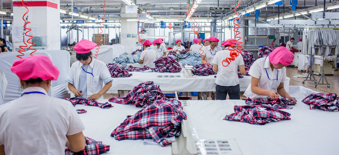 劉潭服裝為您科普何為服裝包工包料加工