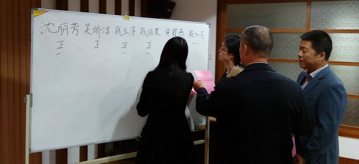 中國共產(chǎn)黨江蘇劉潭集團(tuán)（總）支部黨員大會換屆選舉勝利召開