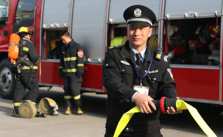 劉潭服裝保安隊致力于企業(yè)安全 為打造平安企業(yè)而不遺余力