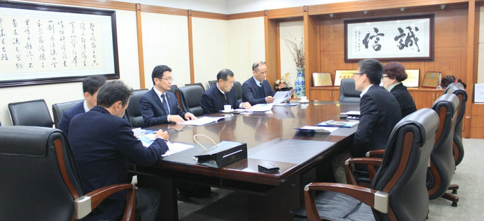 劉潭服裝：3月17日，豐島株式會社社長一行來我司考察