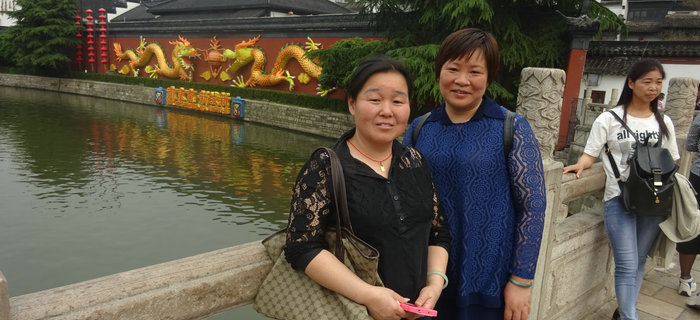 在五一來(lái)臨之際，劉潭服裝組織企業(yè)先進(jìn)標(biāo)兵赴南京游玩