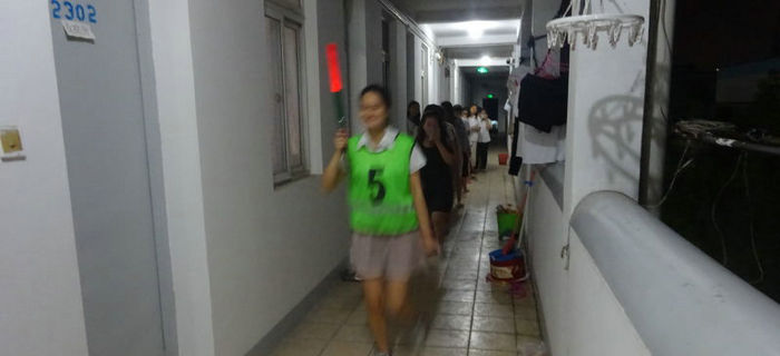 安全生產(chǎn)月，劉潭服裝進(jìn)行宿舍緊急疏散演習(xí)