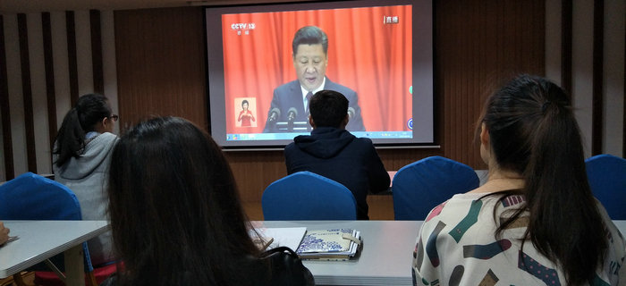 厲害了，我的祖國！劉潭服裝和你一起看十九大&hellip;&hellip;