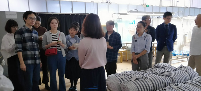劉潭服裝接待無(wú)印良品公司員工參觀考察學(xué)習(xí)