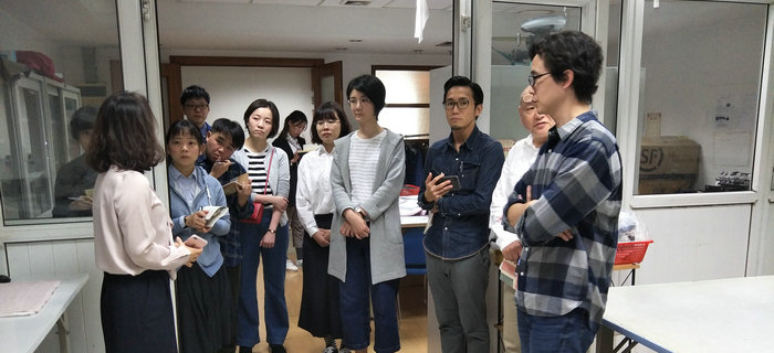 劉潭服裝接待無(wú)印良品公司員工參觀考察學(xué)習(xí)