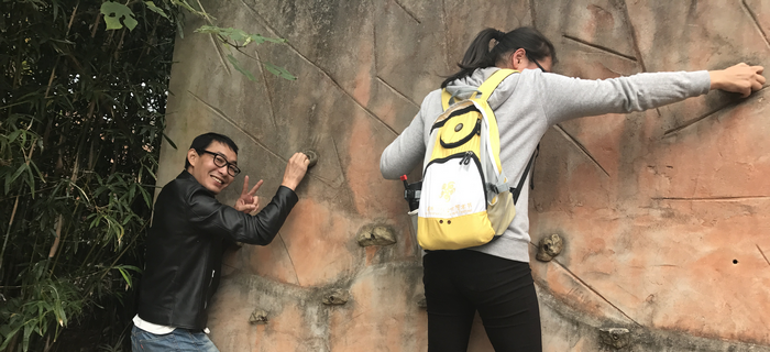 金秋十月，劉潭服裝團(tuán)支部組織團(tuán)員前往馬山野外踏青