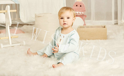 3月8日，劉潭服裝品牌I WISH KIDS重磅上線