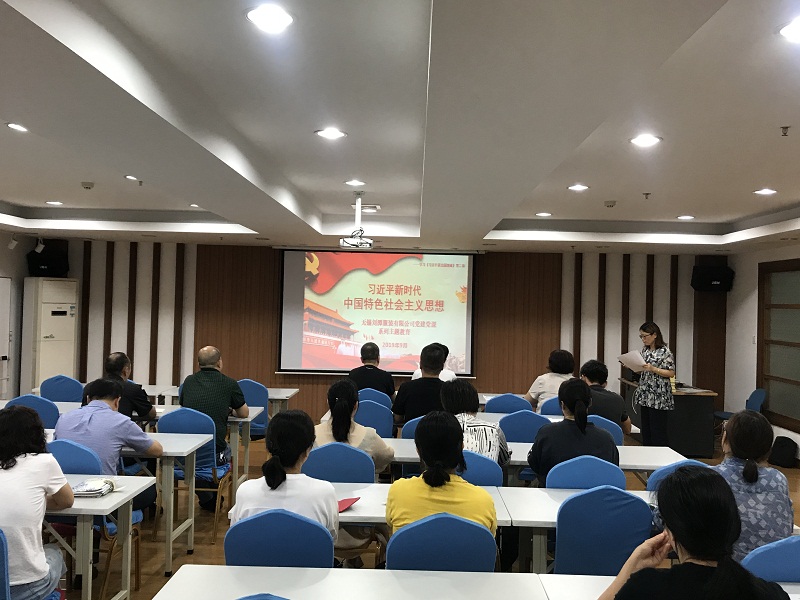 劉潭服裝深入學(xué)習(xí)《習(xí)近平新時代中國特色社會主義思想》的精神實質(zhì)和豐富內(nèi)涵