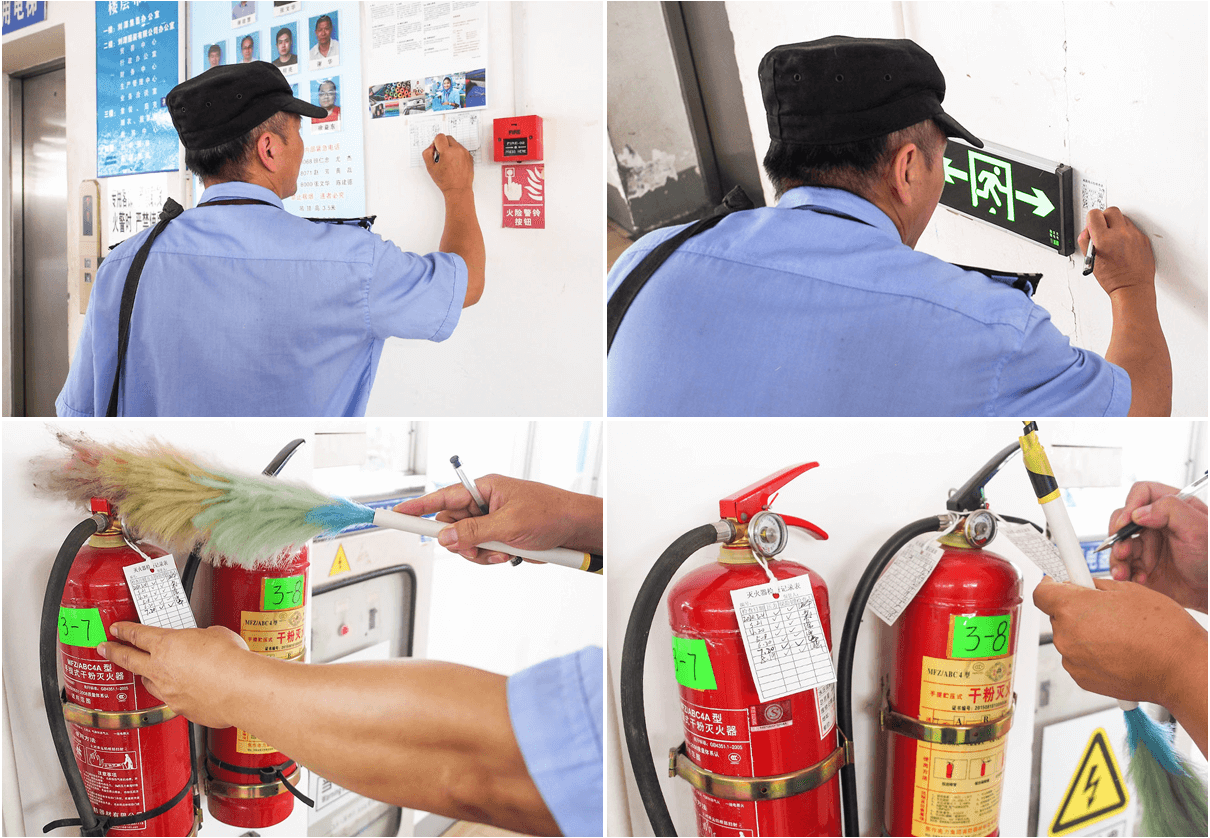 劉潭服裝消防安全檢查