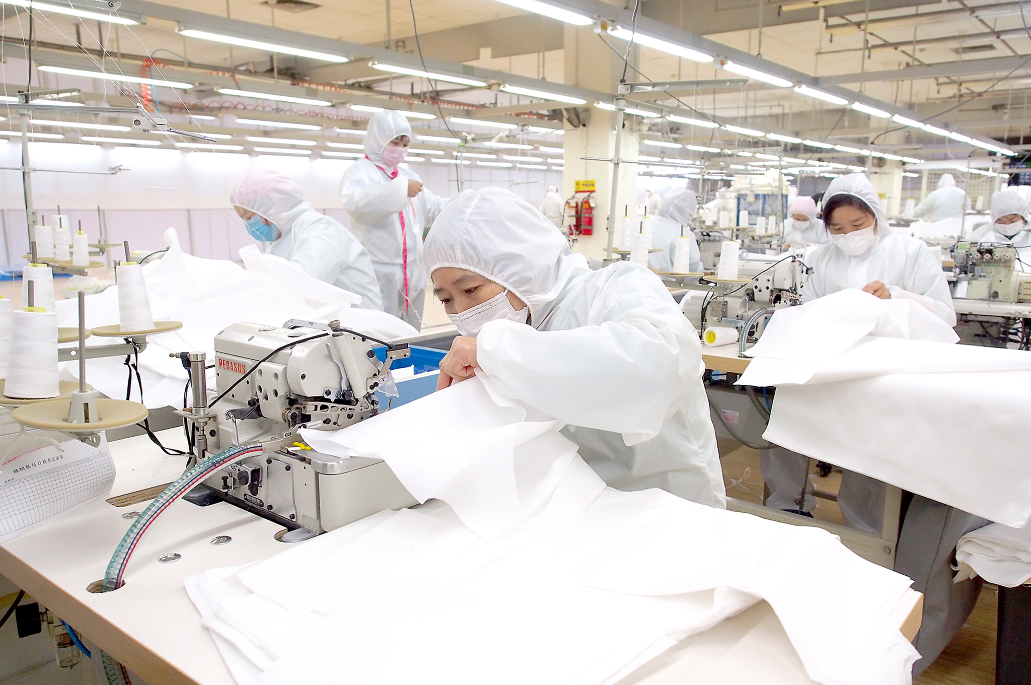 劉潭服裝防護服