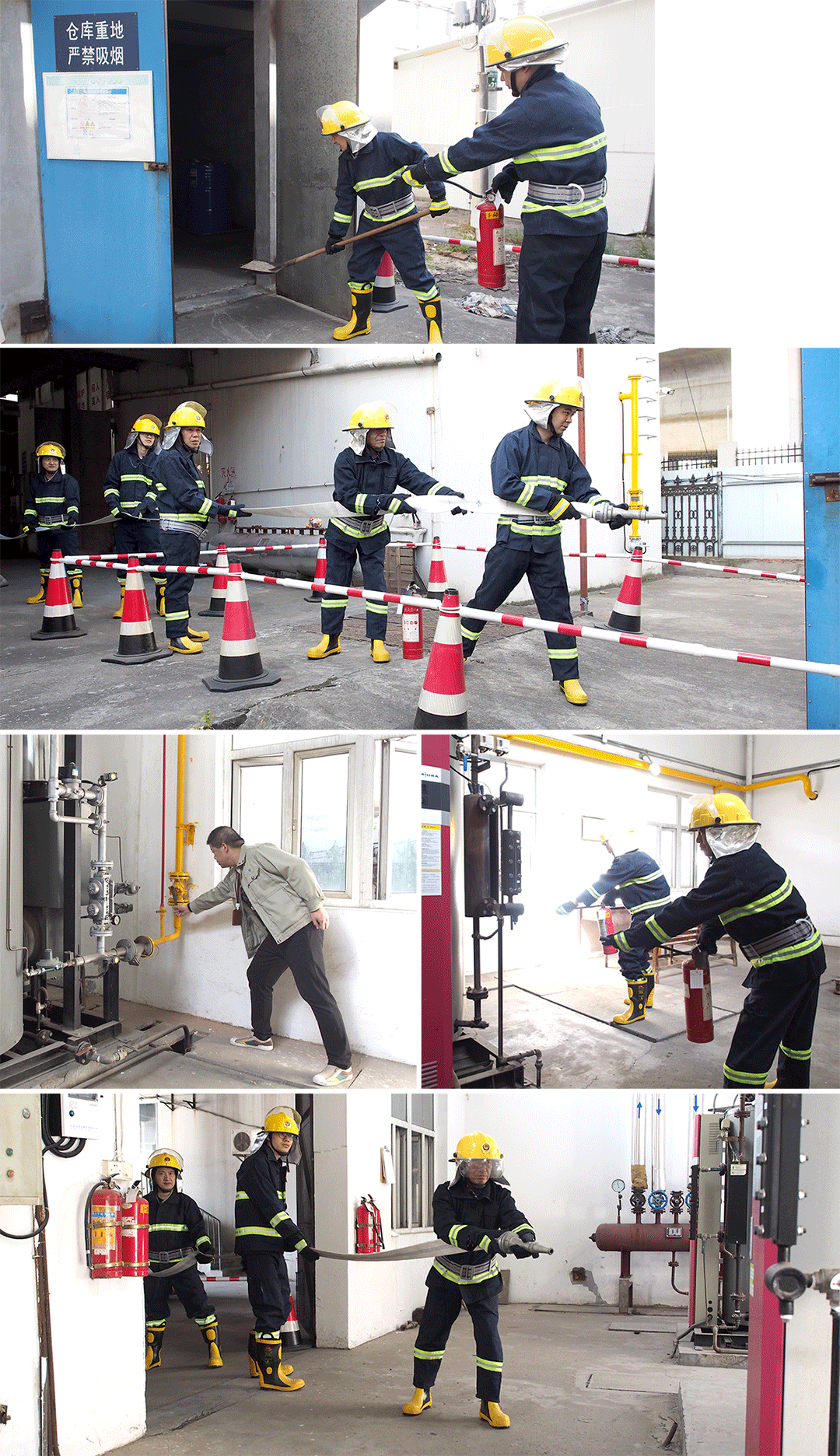 劉潭服裝消防宣傳月