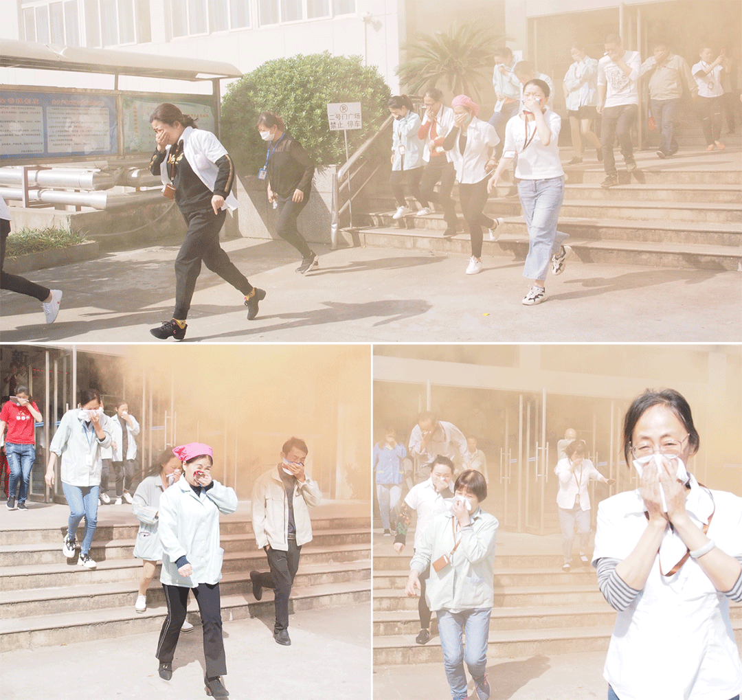 劉潭服裝消防宣傳月