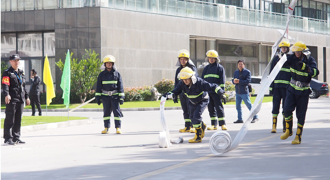 劉潭服裝消防宣傳月