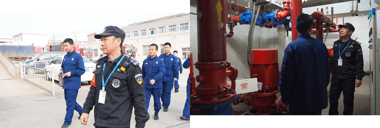 消防大隊到劉潭服裝廠進行消防演練