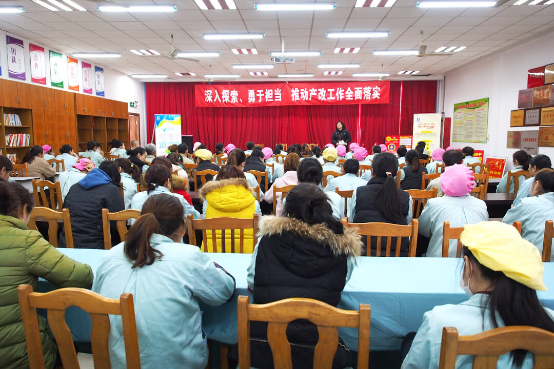 劉潭服裝產(chǎn)改工作