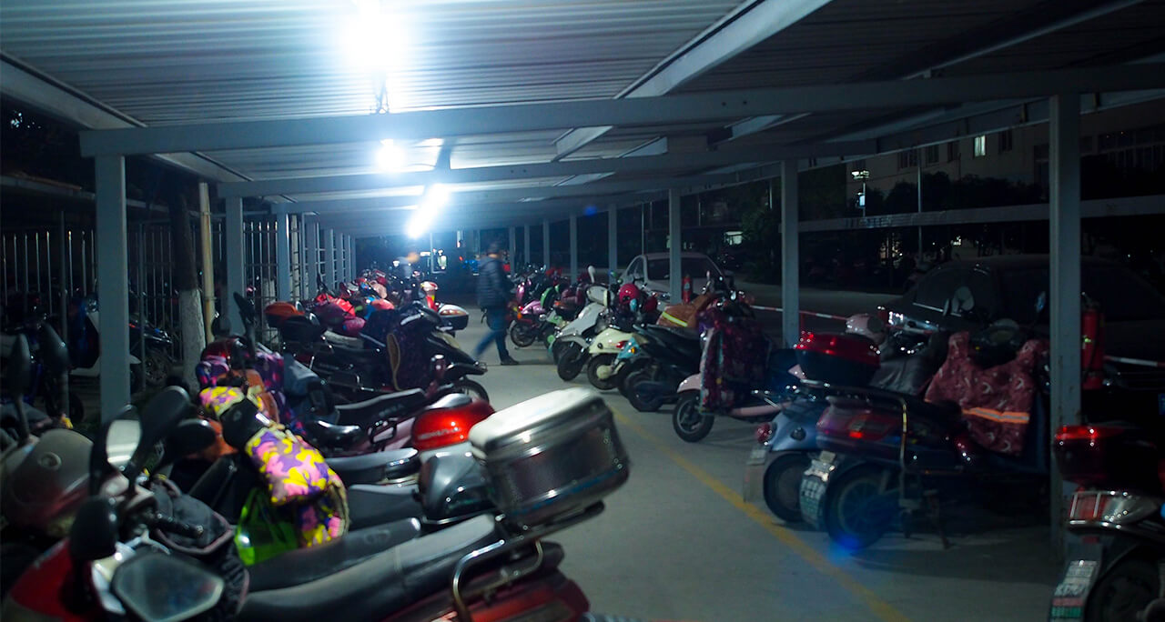 劉潭服裝車棚改造