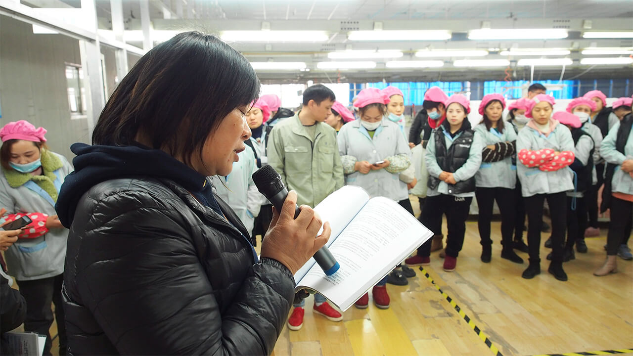 劉潭服裝反恐宣傳