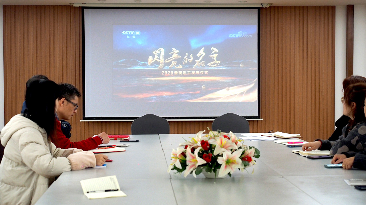 劉潭服裝廠黨支部觀影活動