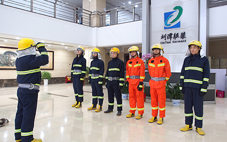 劉潭服裝廠開展微型消防站消防員訓(xùn)練計(jì)劃
