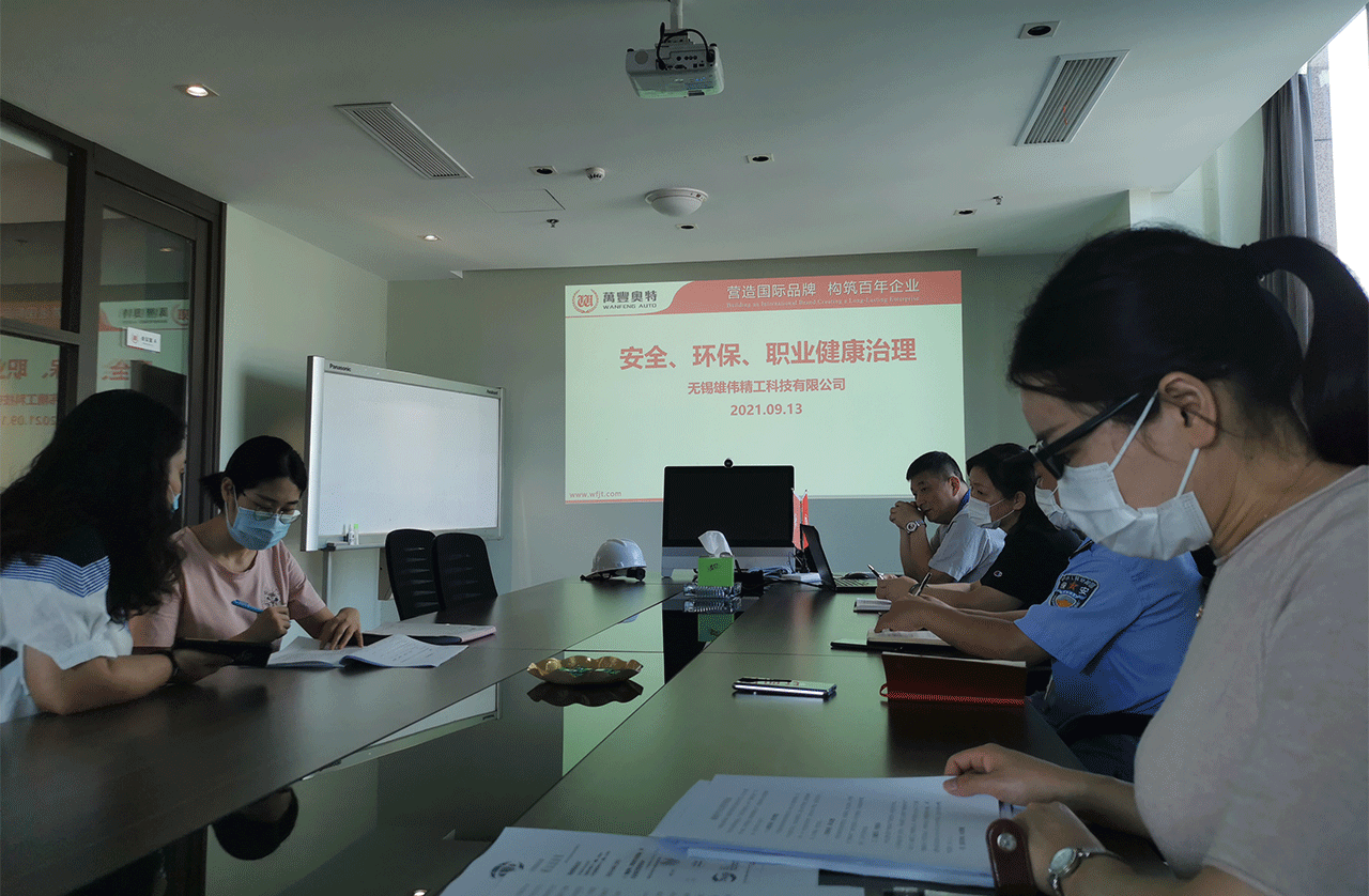 劉潭服裝廠到健康單位走訪學習