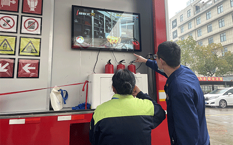 消防宣傳進企業(yè)，助力劉潭服裝節(jié)后復工復產(chǎn)