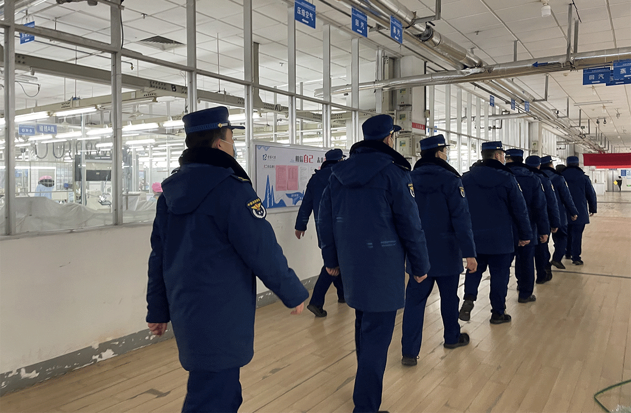 嚴把劉潭服裝廠節(jié)后安全關(guān)