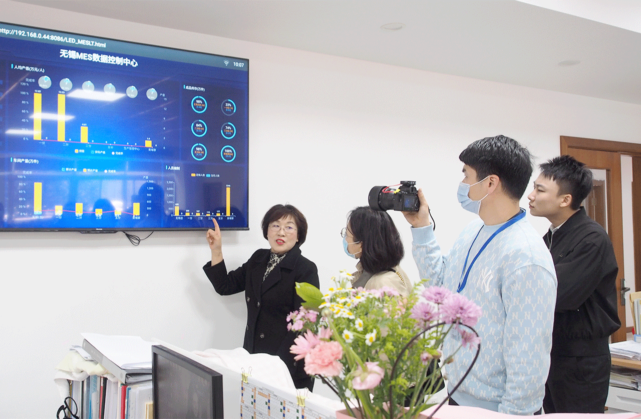 錫企&middot;潮立太湖灣走訪劉潭服裝廠