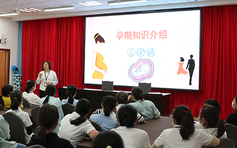 守護(hù)健康，劉潭服裝廠開展孕期知識(shí)大講堂