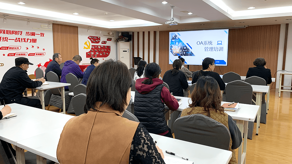 劉潭服裝生產(chǎn)管理部開(kāi)展OA系統(tǒng)管理培訓(xùn)