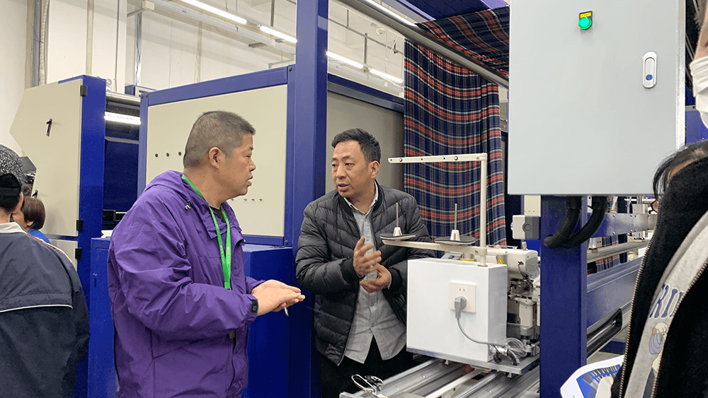 劉潭服裝智能升級(jí)