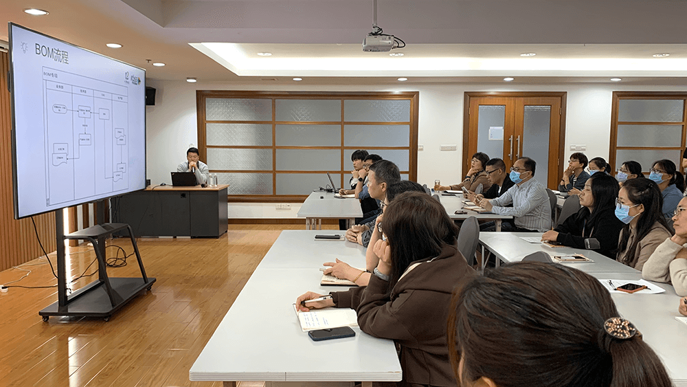 劉潭服裝OA系統(tǒng)技能培訓持續(xù)推進