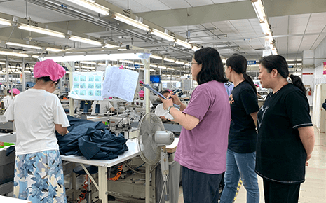 劉潭服裝順利通過ISO三體系續(xù)證審核