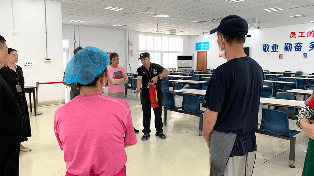 劉潭服裝食堂安全操作培訓