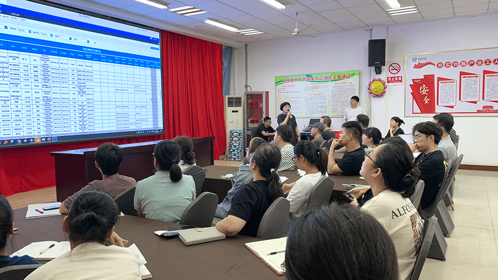 劉潭服裝羅斯上線實施問題反饋暨再次培訓會