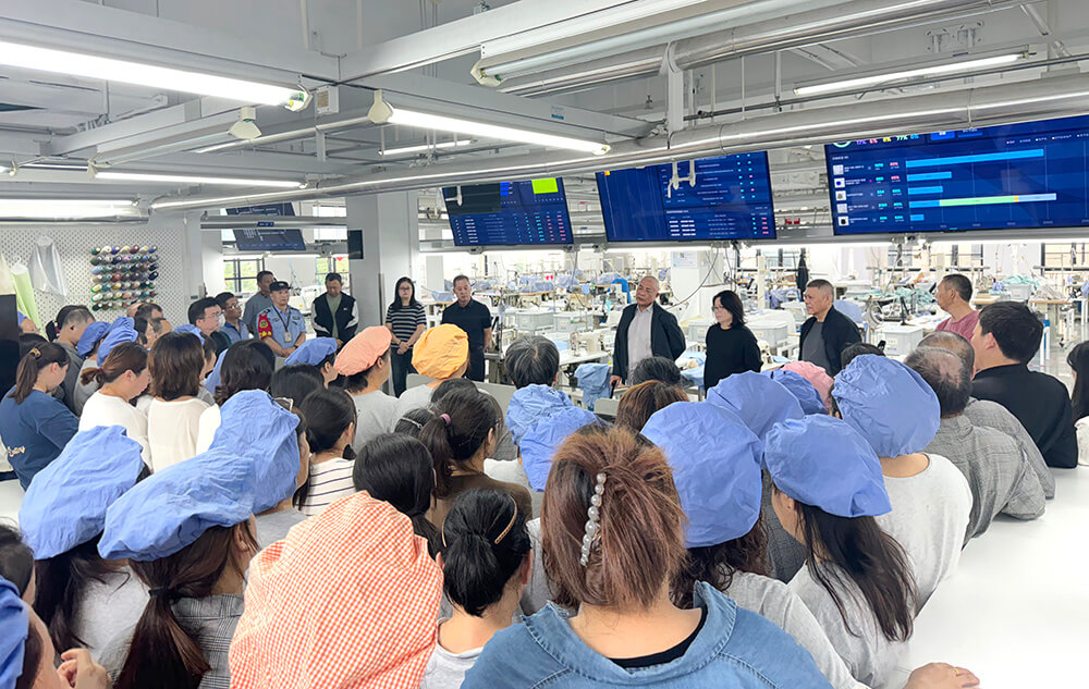 &ldquo;法人講安全&rdquo;&mdash;&mdash;劉潭服裝扎實開展安全教育培訓(xùn)