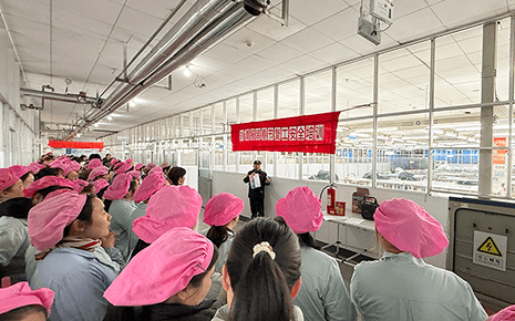 劉潭服裝開工日：強(qiáng)化安全培訓(xùn)，重視消防安全！