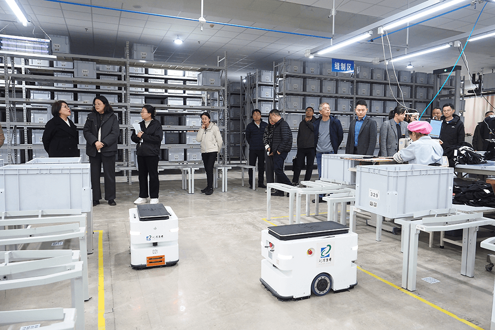 政協(xié)領導蒞臨劉潭服裝，共探智能制造新征程