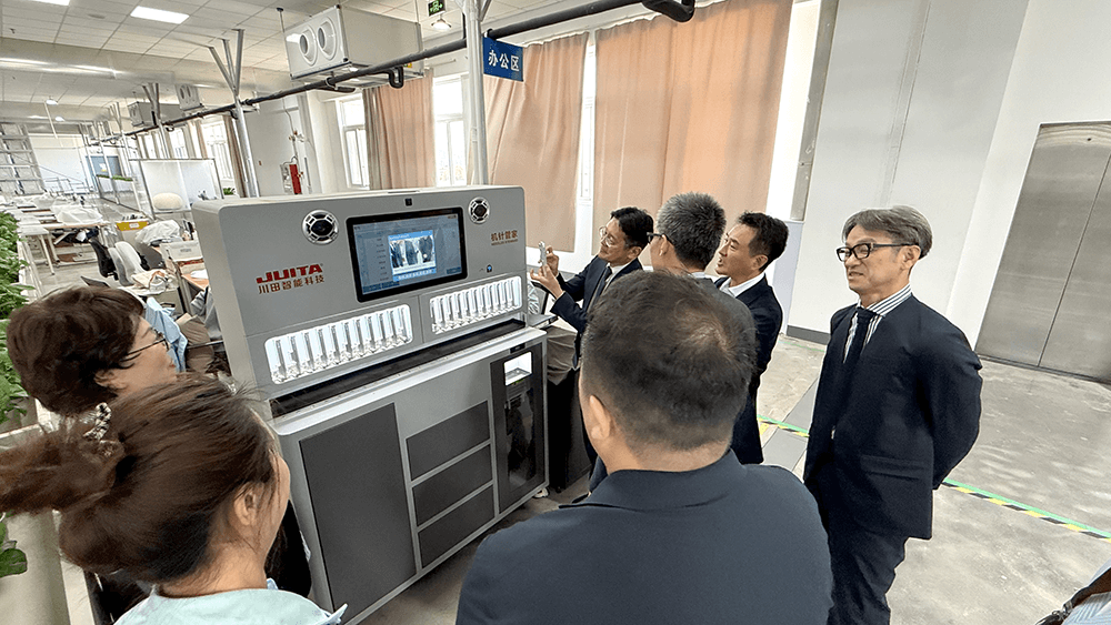 日本重要客戶到訪劉潭服裝，共探合作新機(jī)遇