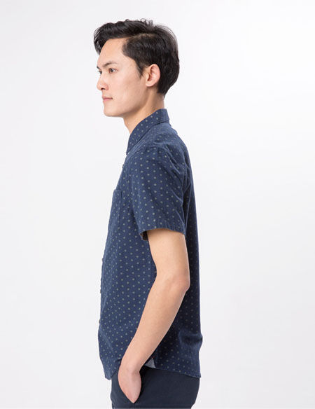 牛津紡印花襯衫