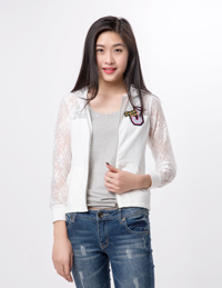 蕾絲休閑夾克