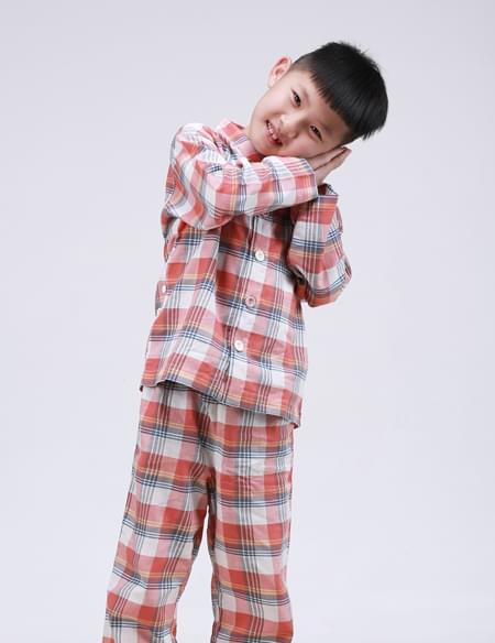 府綢男童睡衣套