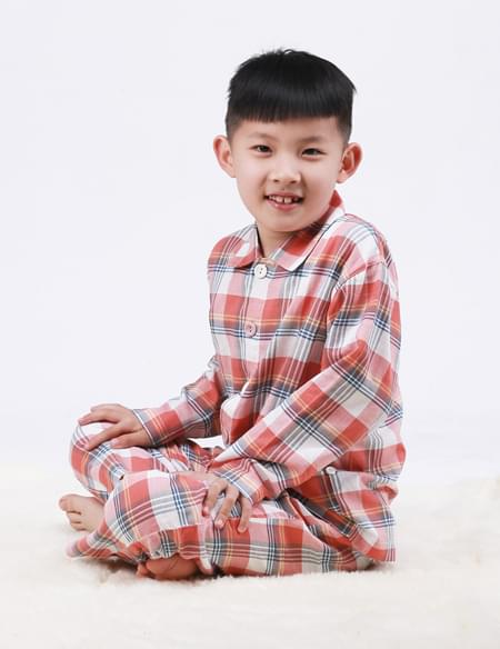 府綢男童睡衣套