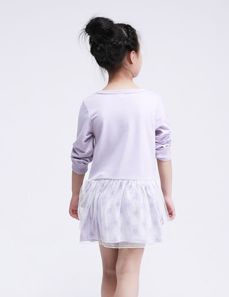 女童長袖連衣裙