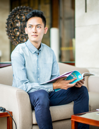 男式牛仔長袖襯衫