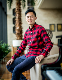 男式波點(diǎn)格子襯衫