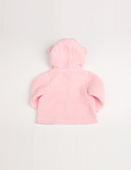 嬰兒可愛連帽絨外套