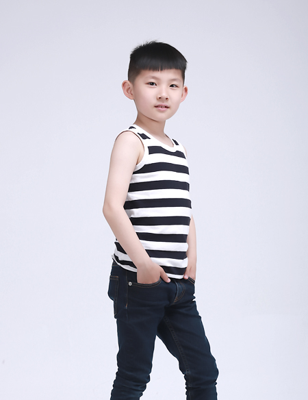 男童條紋背心