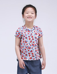 印花短袖襯衫 印花短袖襯衫